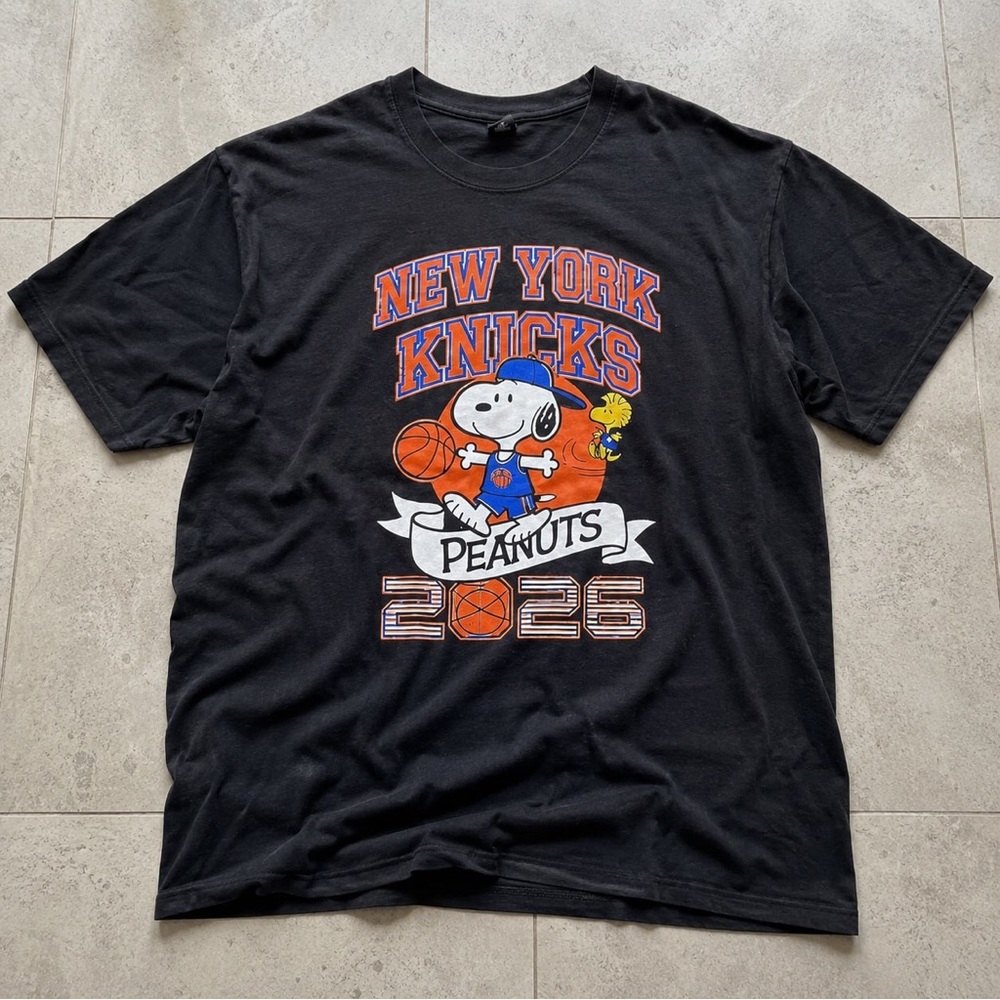 New York Knicks x Peanuts Snoopy 2026 Graphic Tee